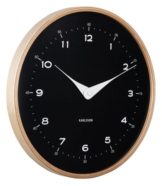Designové nástěnné hodiny 5995BK Karlsson 30cm