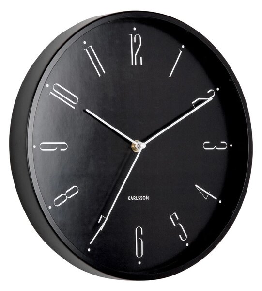 Designové nástěnné hodiny 5988BK Karlsson 30cm