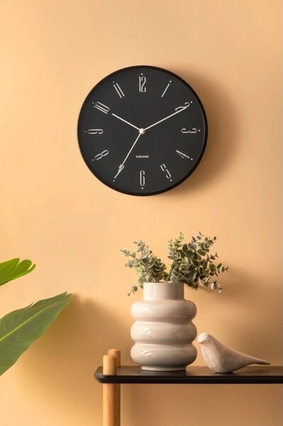 Designové nástěnné hodiny 5988BK Karlsson 30cm