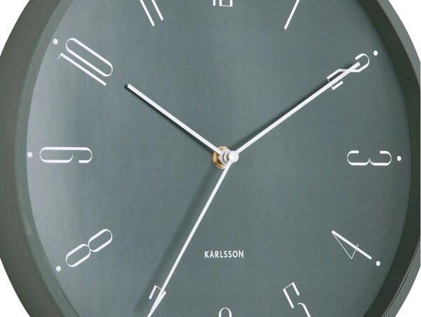 Designové nástěnné hodiny 5988GR Karlsson 30cm