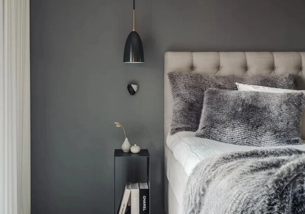 Skinnwille Home Collection Polštář Stily Grey, umělá kožešina, 60x40 cm