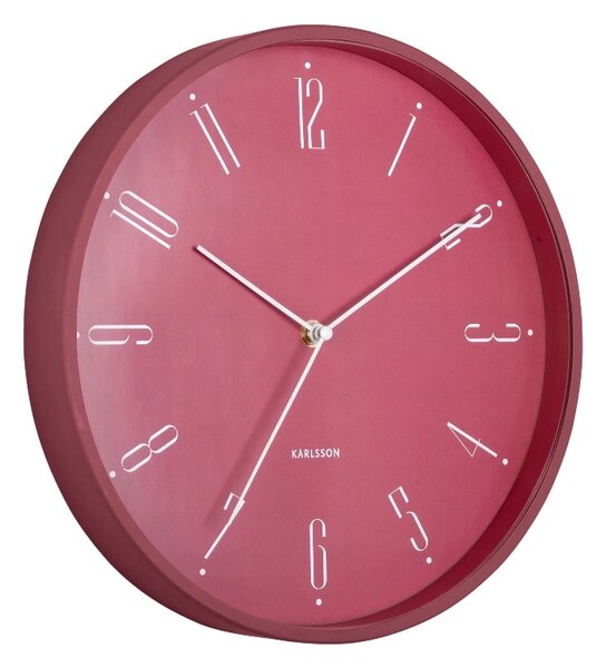 Designové nástěnné hodiny 5988RD Karlsson 30cm
