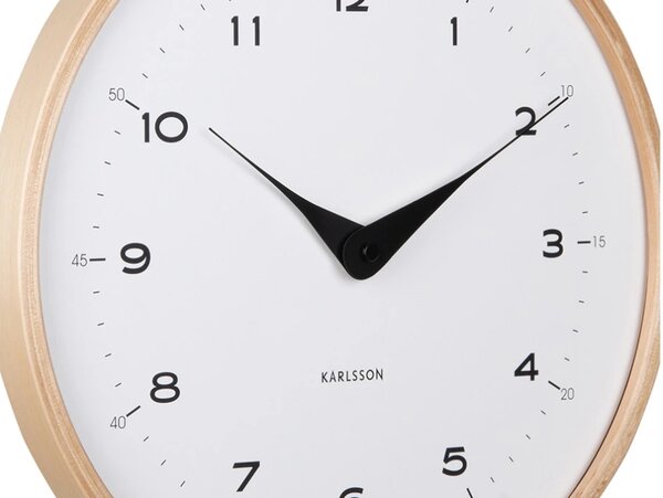 Designové nástěnné hodiny 5995WH Karlsson 30cm