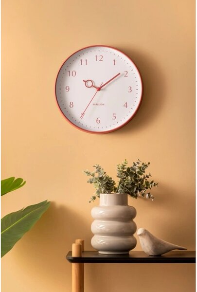 Designové nástěnné hodiny 5992RD Karlsson 30cm