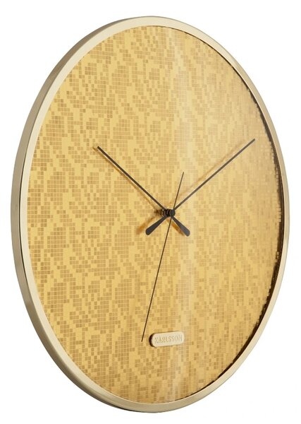 Designové nástěnné hodiny 6005GD Karlsson 40cm