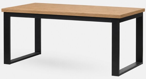 Stima Stůl 970 s kovovou podnoží Rozměr: 120x80 + 40 cm, white: Ořech
