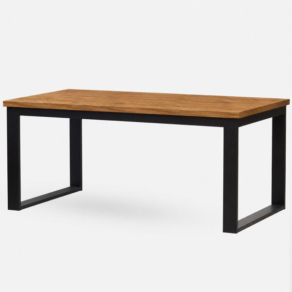 Stima Stůl 970 s kovovou podnoží Rozměr: 120x80 + 40 cm, white: Ořech