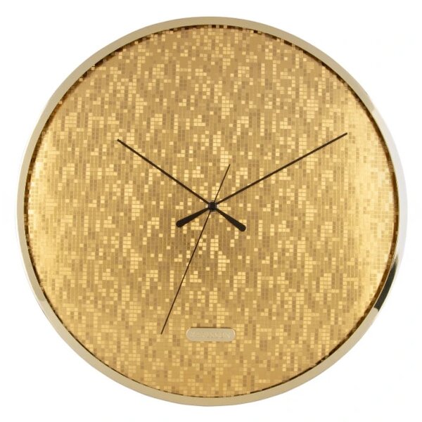 Designové nástěnné hodiny 6005GD Karlsson 40cm