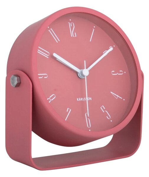 Designový budík 5989RD Karlsson 12cm