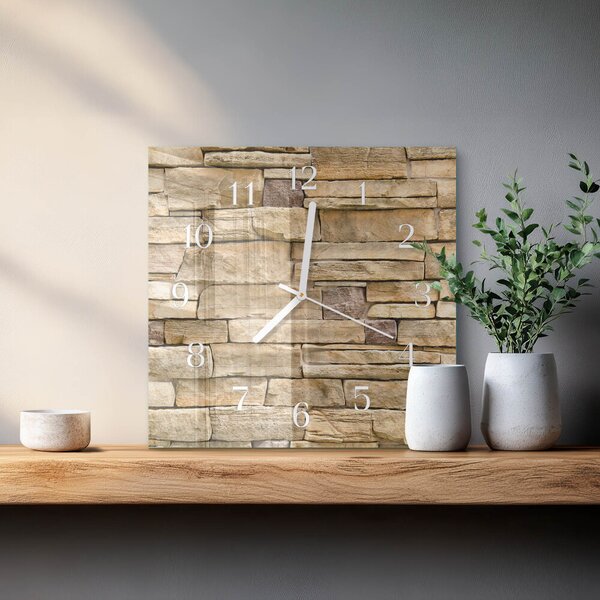Skleněné hodiny Zeď zskb-30x30-00091849