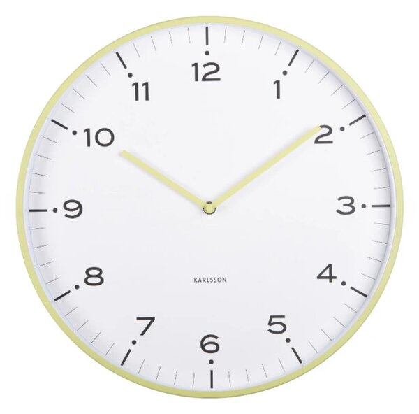 Designové nástěnné hodiny 6011GR Karlsson 40cm