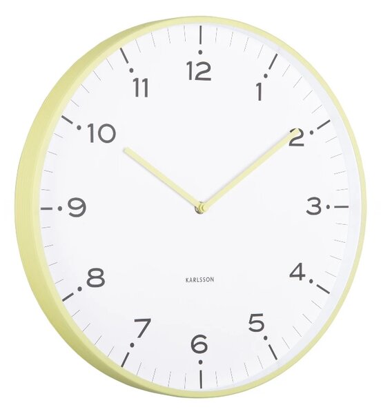 Designové nástěnné hodiny 6011GR Karlsson 40cm