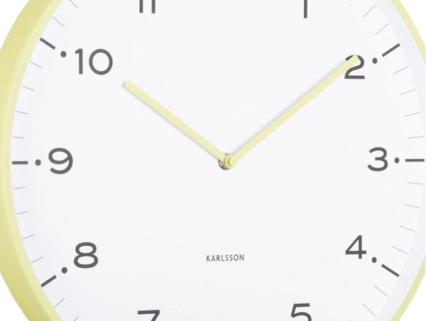 Designové nástěnné hodiny 6011GR Karlsson 40cm