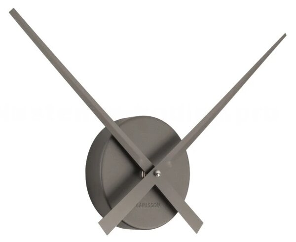 Designové nástěnné hodiny 4348GY Karlsson 48cm