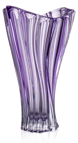 Aurum Crystal váza Plantica amethyst 320 mm