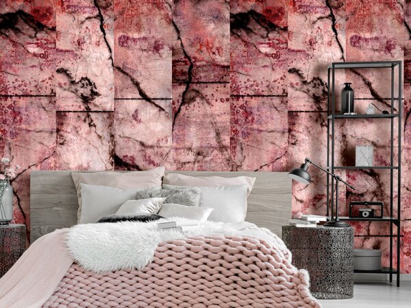 Murando DeLuxe Růžový mramor Klasické tapety: 50x1000 cm - vliesové