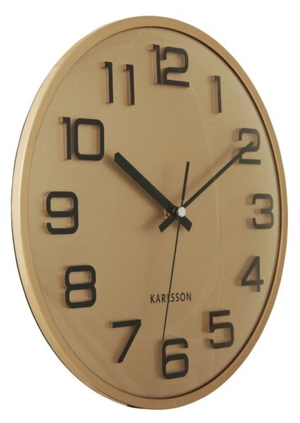 Designové nástěnné hodiny 6022GD Karlsson 30cm