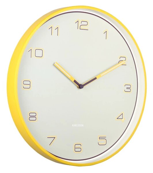 Designové nástěnné hodiny 6013BY Karlsson 40cm