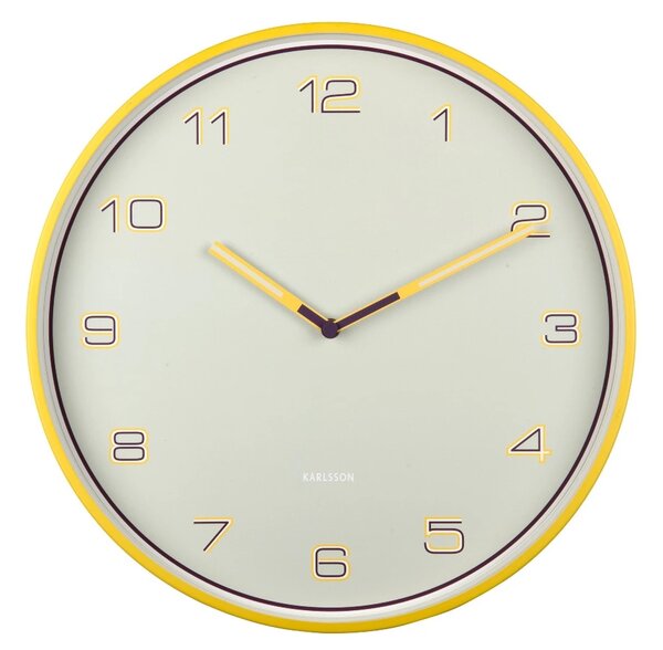 Designové nástěnné hodiny 6013BY Karlsson 40cm