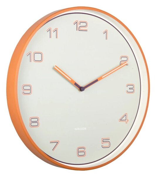 Designové nástěnné hodiny 6013OR Karlsson 40cm