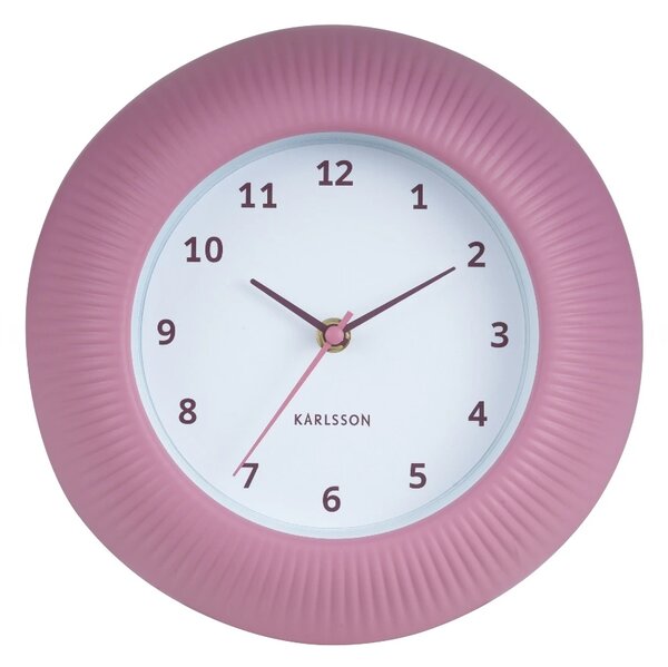 Designové nástěnné hodiny 6048PI Karlsson 25cm