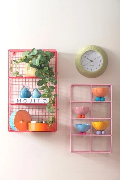 Designové nástěnné hodiny 6048GR Karlsson 25cm