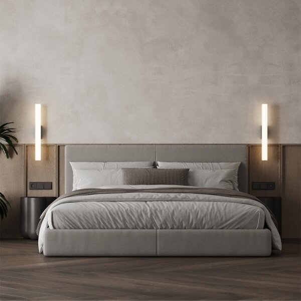 LED Koup. osvětlení zrcadla LINEA LED/12W/230V 3000/4000/6000K IP44 61 cm černá