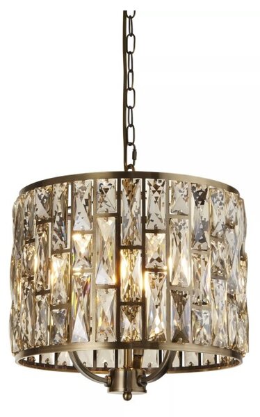 Searchlight 6583-3AB Závěsné glamour svítidlo BIJOU patina, průměr 38cm