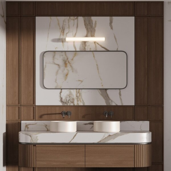 LED Koup. osvět zrcadla LINEA LED/12W/230V 3000/4000/6000K IP44 61 cm les. chrom