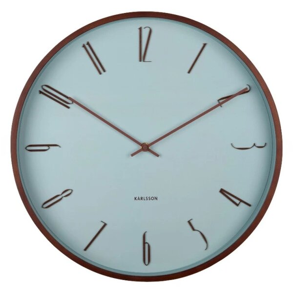 Designové nástěnné hodiny 6014BL Karlsson 40cm