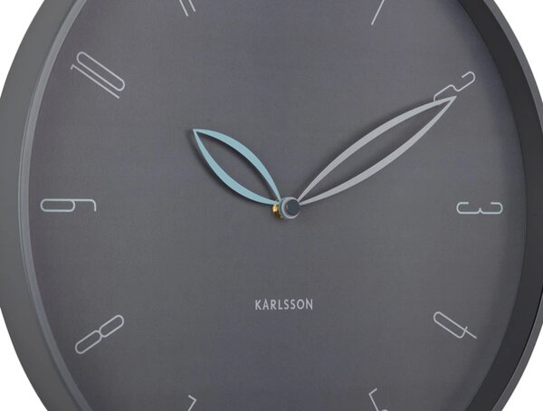 Designové nástěnné hodiny 6012GY Karlsson 40cm