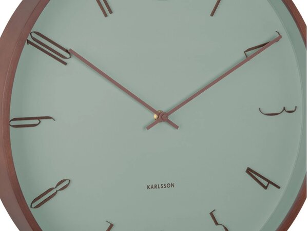 Designové nástěnné hodiny 6014GR Karlsson 40cm