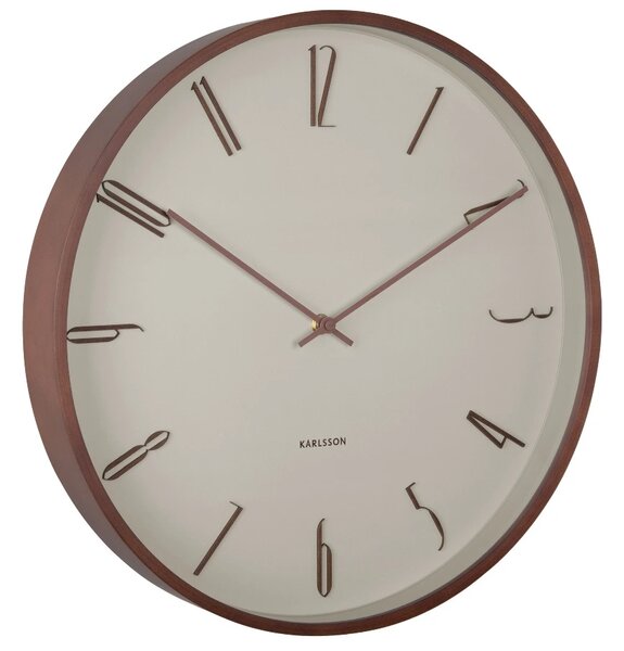 Designové nástěnné hodiny 6014WG Karlsson 40cm