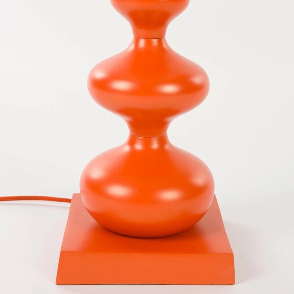 Bold Monkey Kovová stolní lampa When Orange is King 78 cm