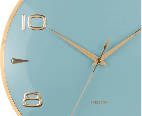 Designové nástěnné hodiny 6017BL Karlsson 40cm