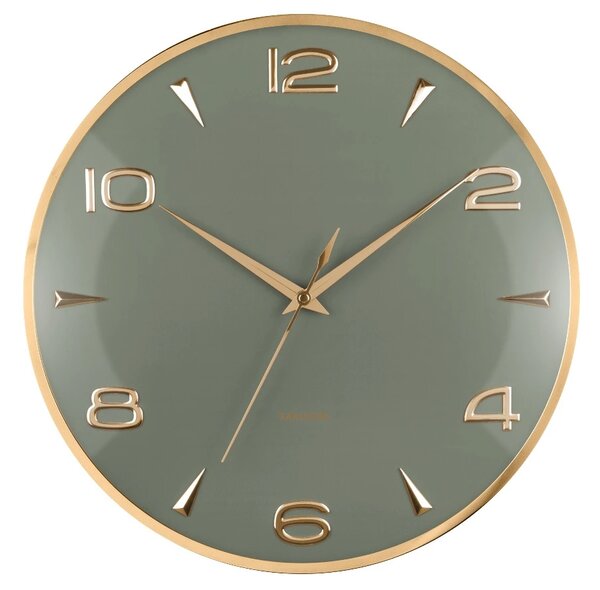 Designové nástěnné hodiny 6017GR Karlsson 40cm