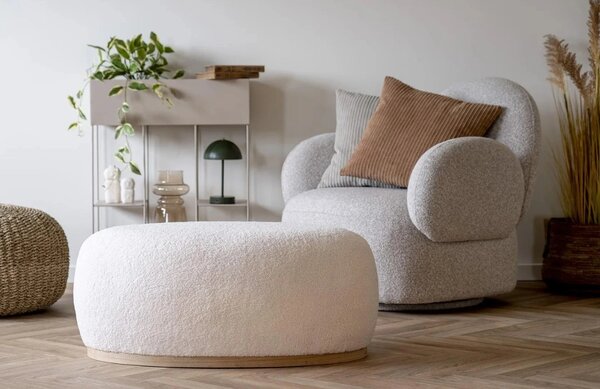 Nordic Living Tmavě zelená kovová stolní LED lampa Halle