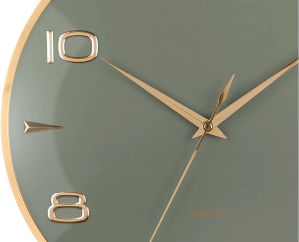 Designové nástěnné hodiny 6017GR Karlsson 40cm