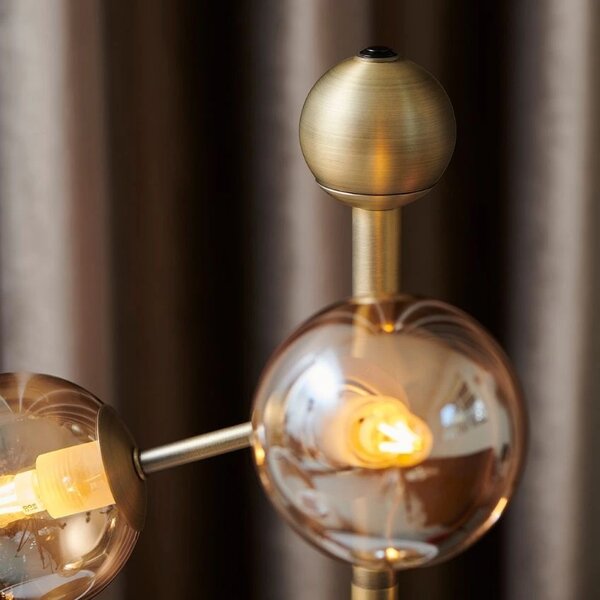 Halo Design Skleněná stolní lampa Atom