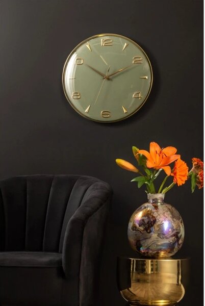 Designové nástěnné hodiny 6017GR Karlsson 40cm