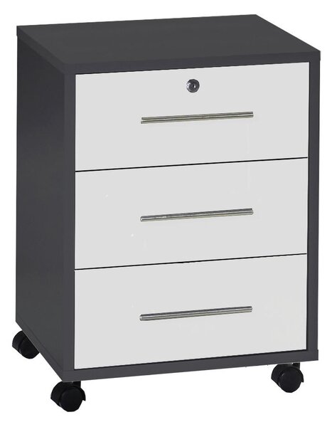 POJÍZDNÝ KONTEJNER, 44/58/40 cm MID.YOU - Online Only kancelářský nábytek, Online Only