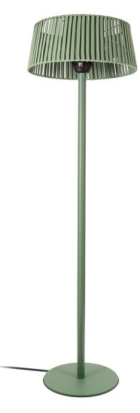 Terasový ohřívač Pyravo, zelený, 200 cm, hliník, IP44 – Lucande Lucande, Pyravo, Zelená, Kov, Moderní