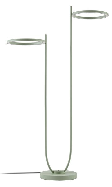 Venkovní svítidla Lucande, Sylvara, stmívatelné, Zelená, Kov, Design