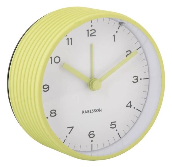 Designový budík 6010GR Karlsson 9cm