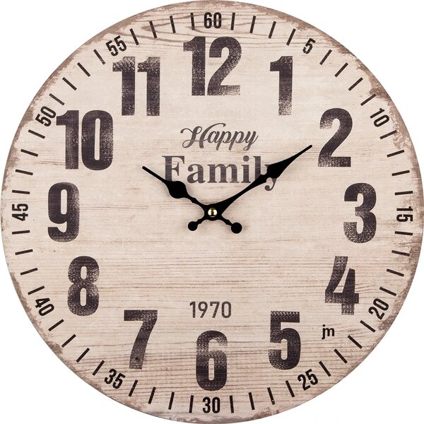 Lowell Italy Designové nástěnné hodiny 21563 Lowell 34cm