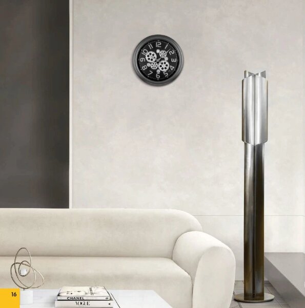 Lowell Italy Designové nástěnné hodiny 21539 Lowell 36cm