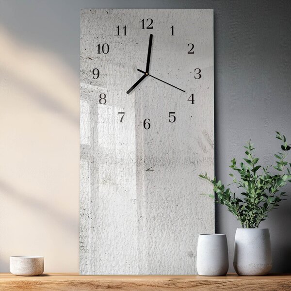 Skleněné hodiny vertikální Zeď zsppc-30x60-00171886