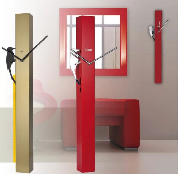 Lowell Italy Designové kyvadlové nástěnné hodiny 14541G Lowell 65cm
