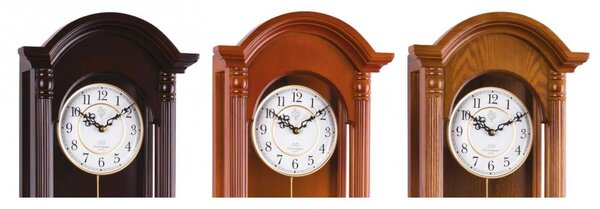 Kyvadlové nástěnné hodiny NR20123/11 JVD řízené rádiovým signálem 63cm