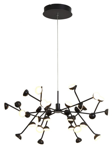 Mantra 6417 Adn, závěsné svítidlo, 100W 3000K, černá, prům. 74cm